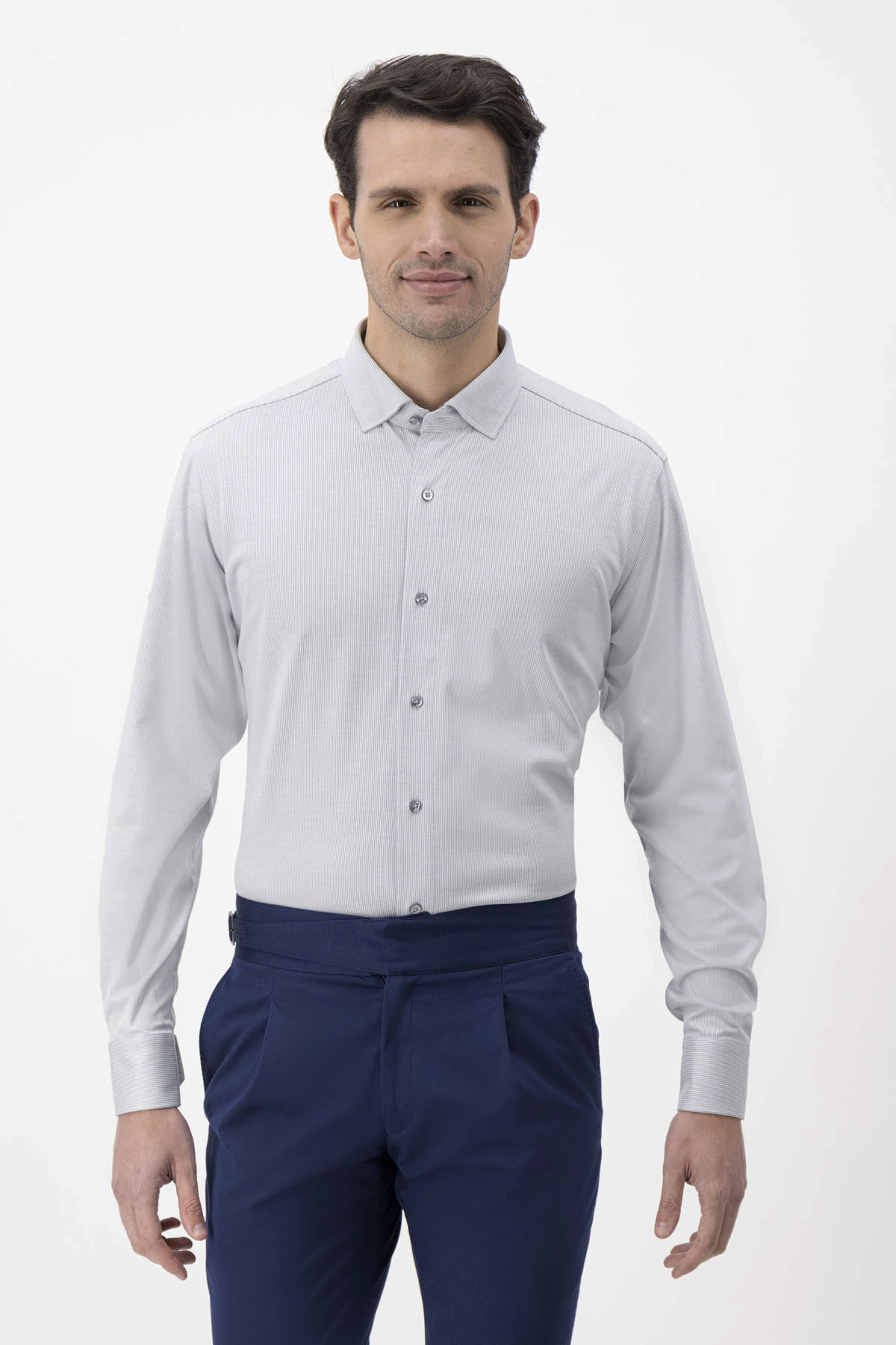 CAMISA FORMAL KNIT CALDERONI CONTEMPORARY FIT