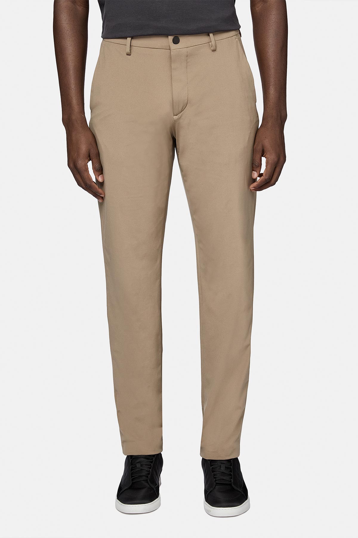 PANTALÓN FORMAL BEIGE REGULAR FIT