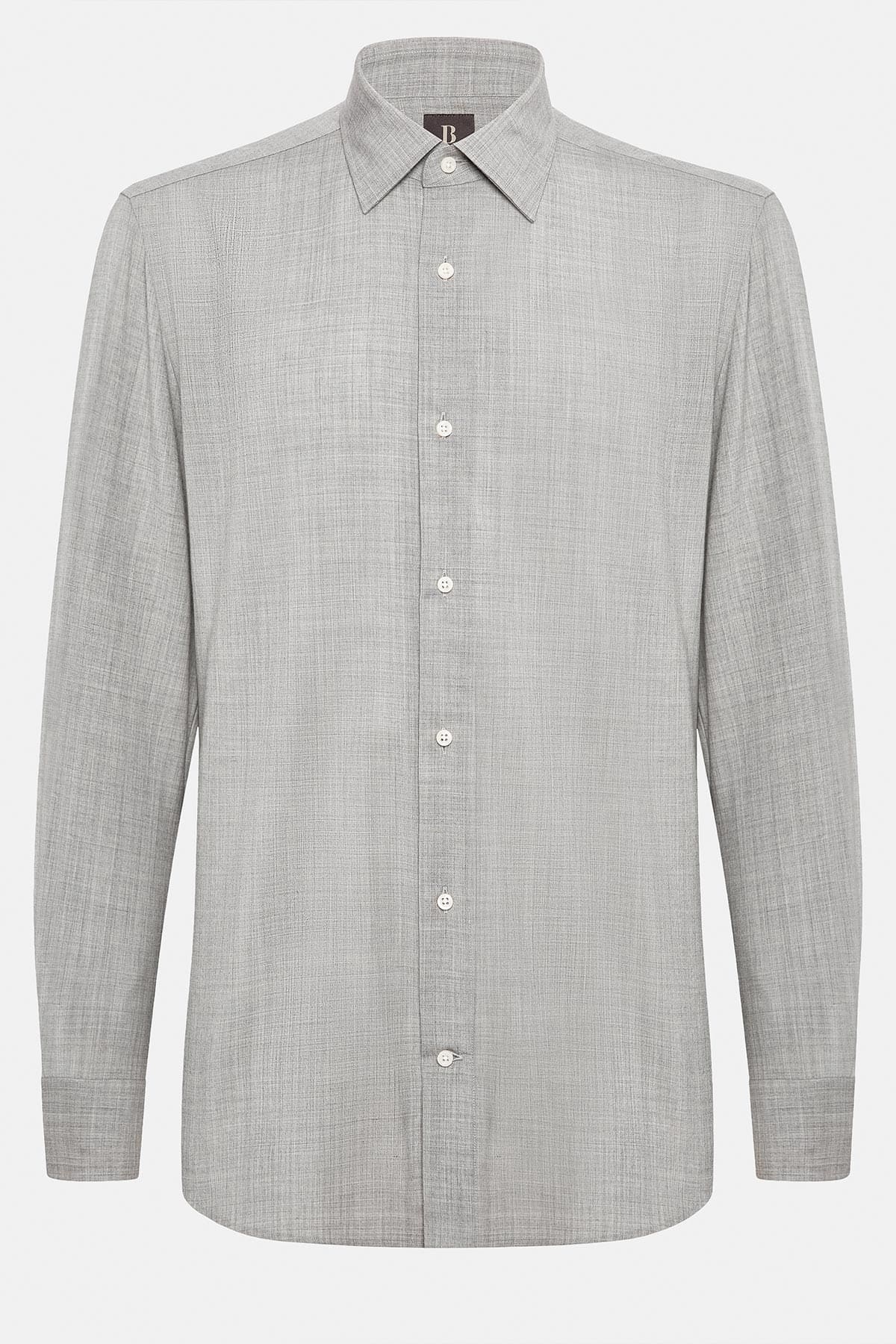 CAMISA FORMAL GRIS REGULAR FIT