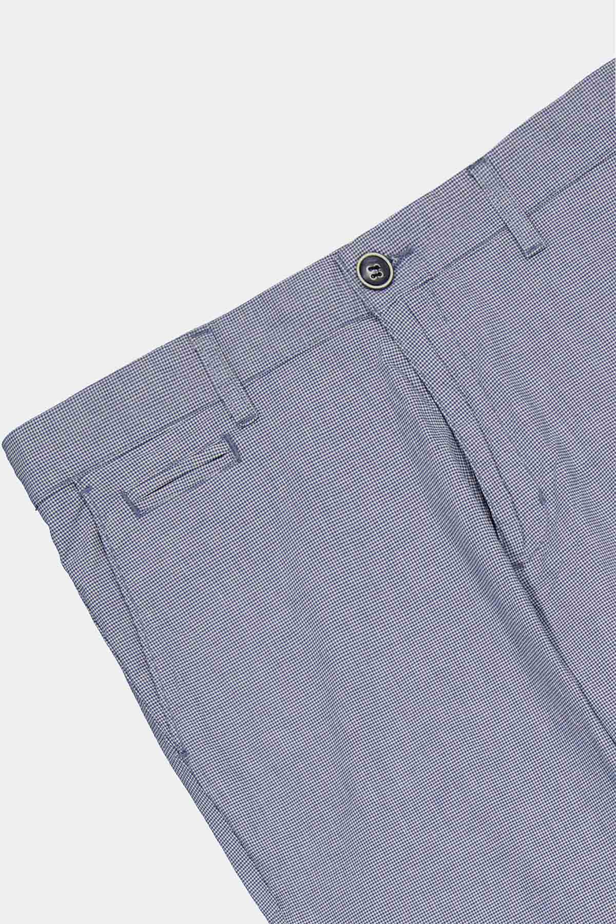 PANTALÓN CHINO CALDERONI AZUL CONTEMPORARY FIT