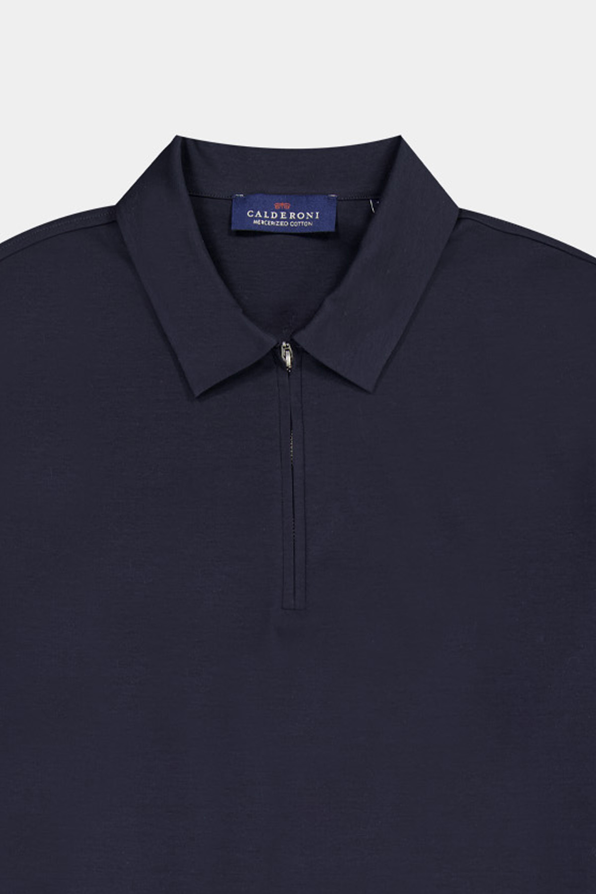 POLO MERCERIZED COTTON CONTEMPORARY FIT CALDERONI