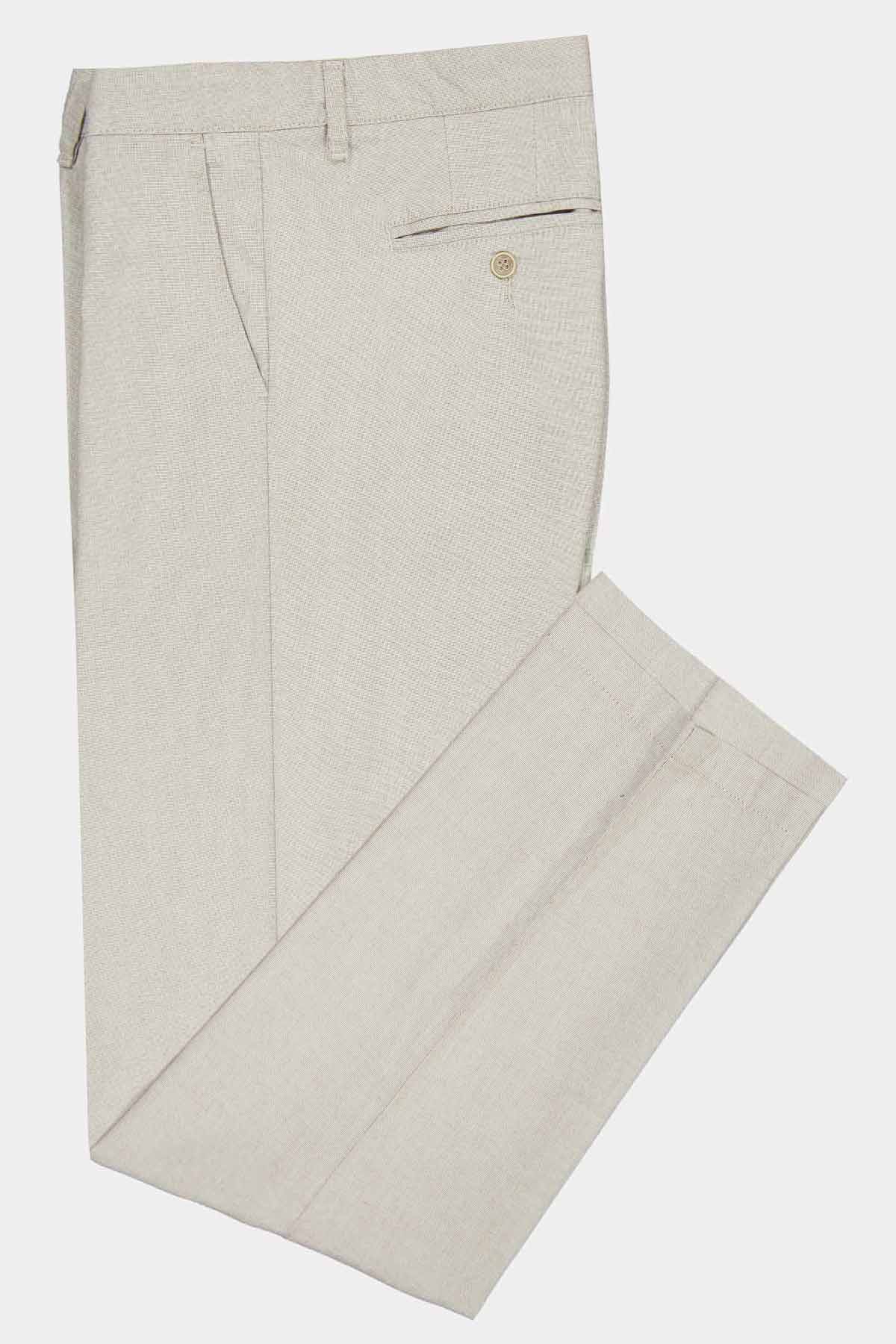 PANTALÓN CHINO CALDERONI BEIGE CONTEMPORARY FIT