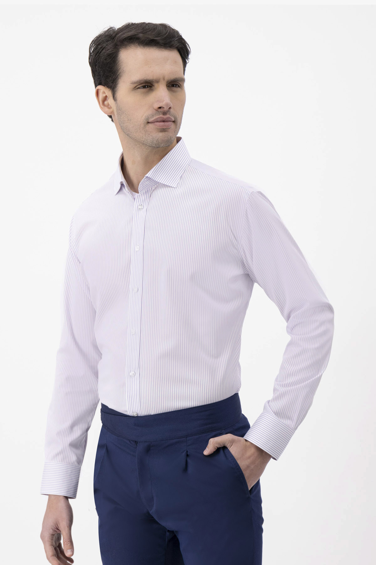 CAMISA FORMAL NON IRON CONTEMPORARY FIT CALDERONI