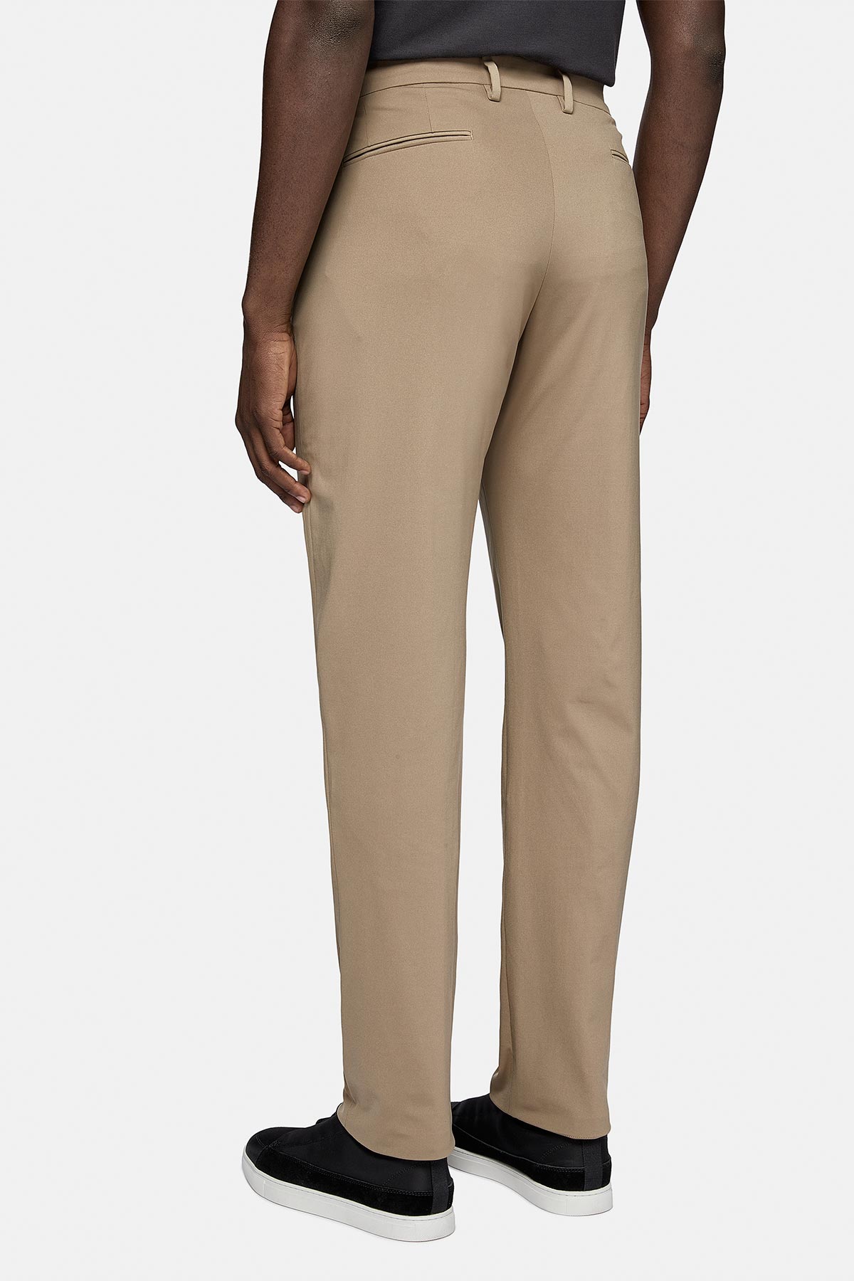 PANTALÓN FORMAL BEIGE REGULAR FIT