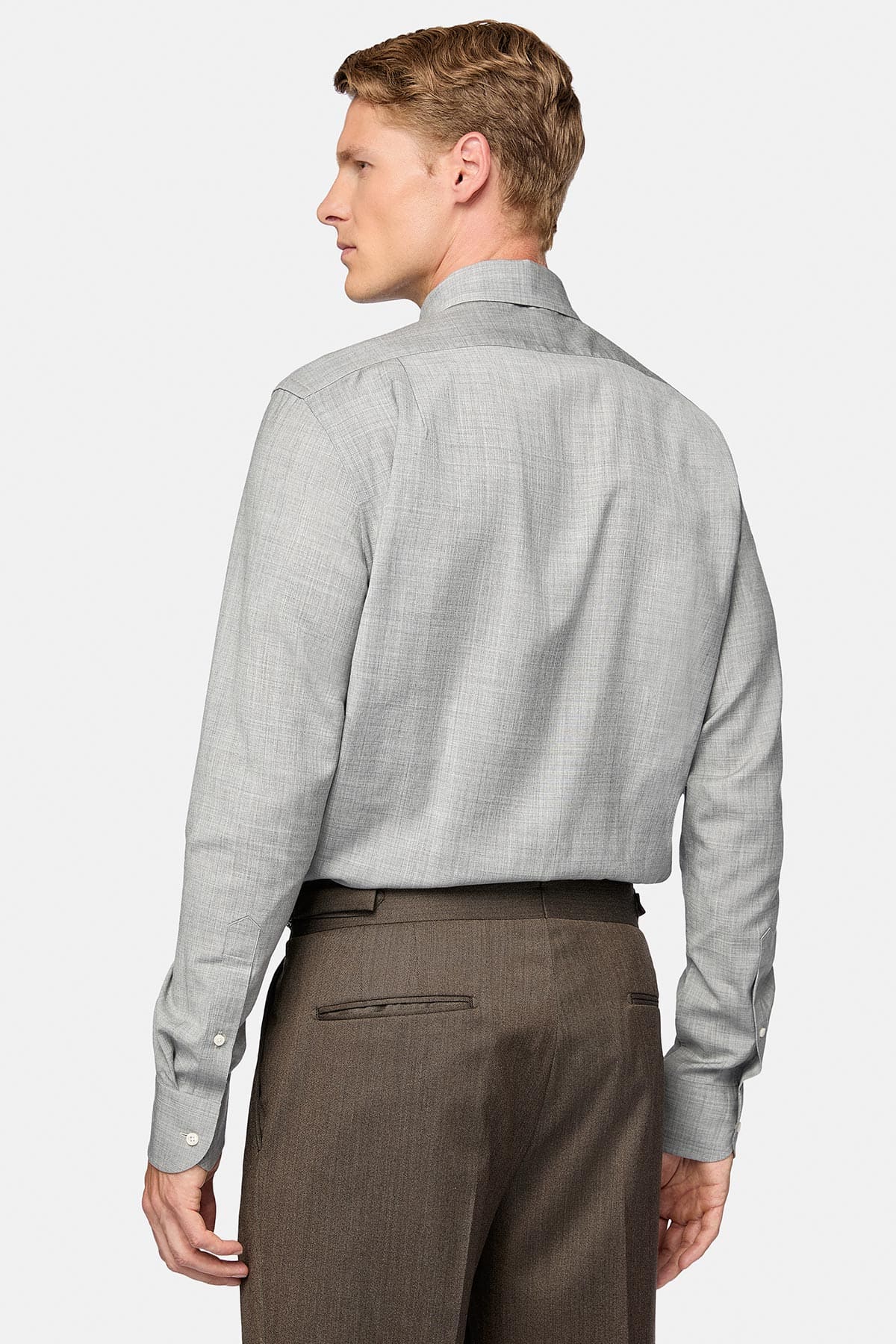 CAMISA FORMAL GRIS REGULAR FIT