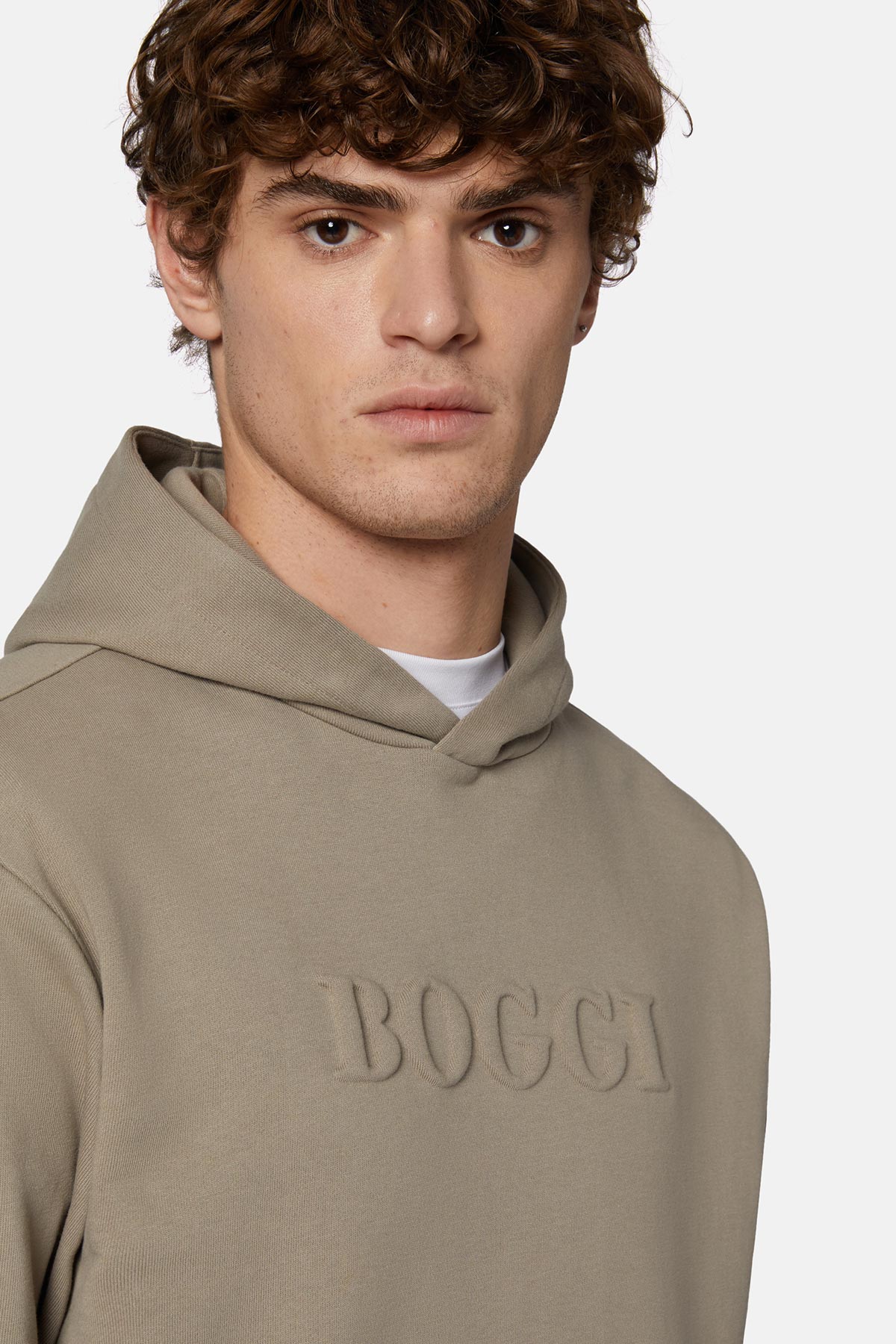 SUDADERA GRIS BOGGI