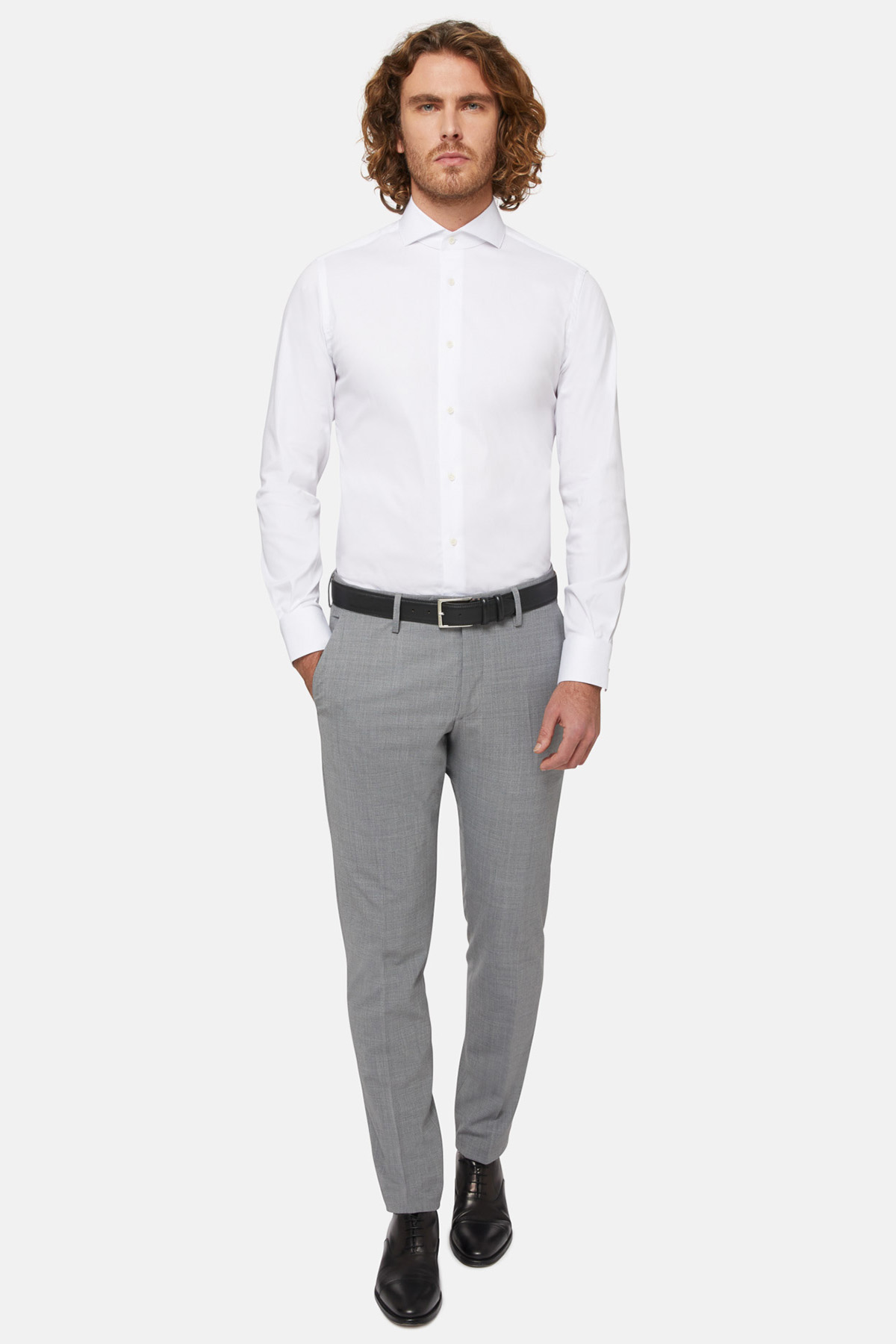 CAMISA FORMAL BLANCA BOGGI