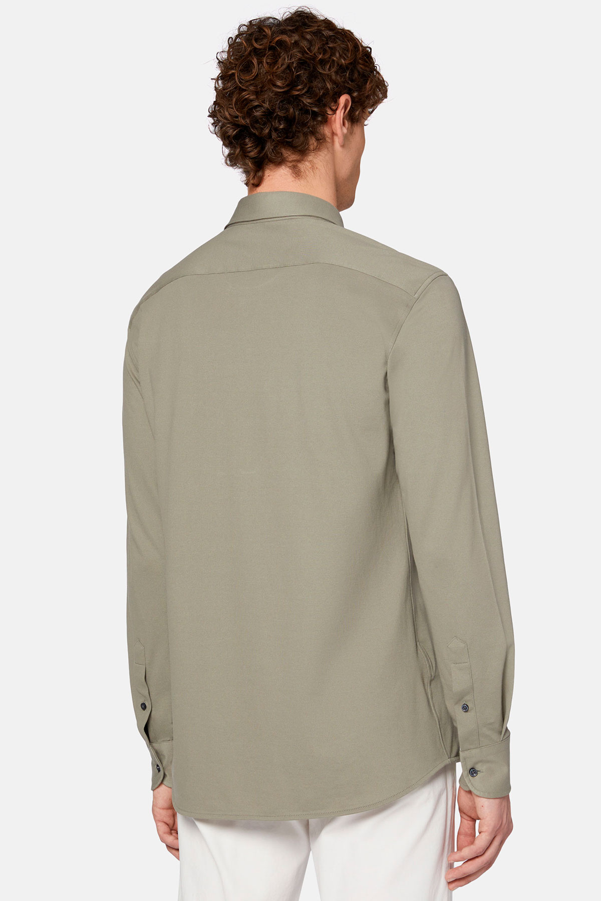 CAMISA CASUAL BOGGI VERDE OSCURO