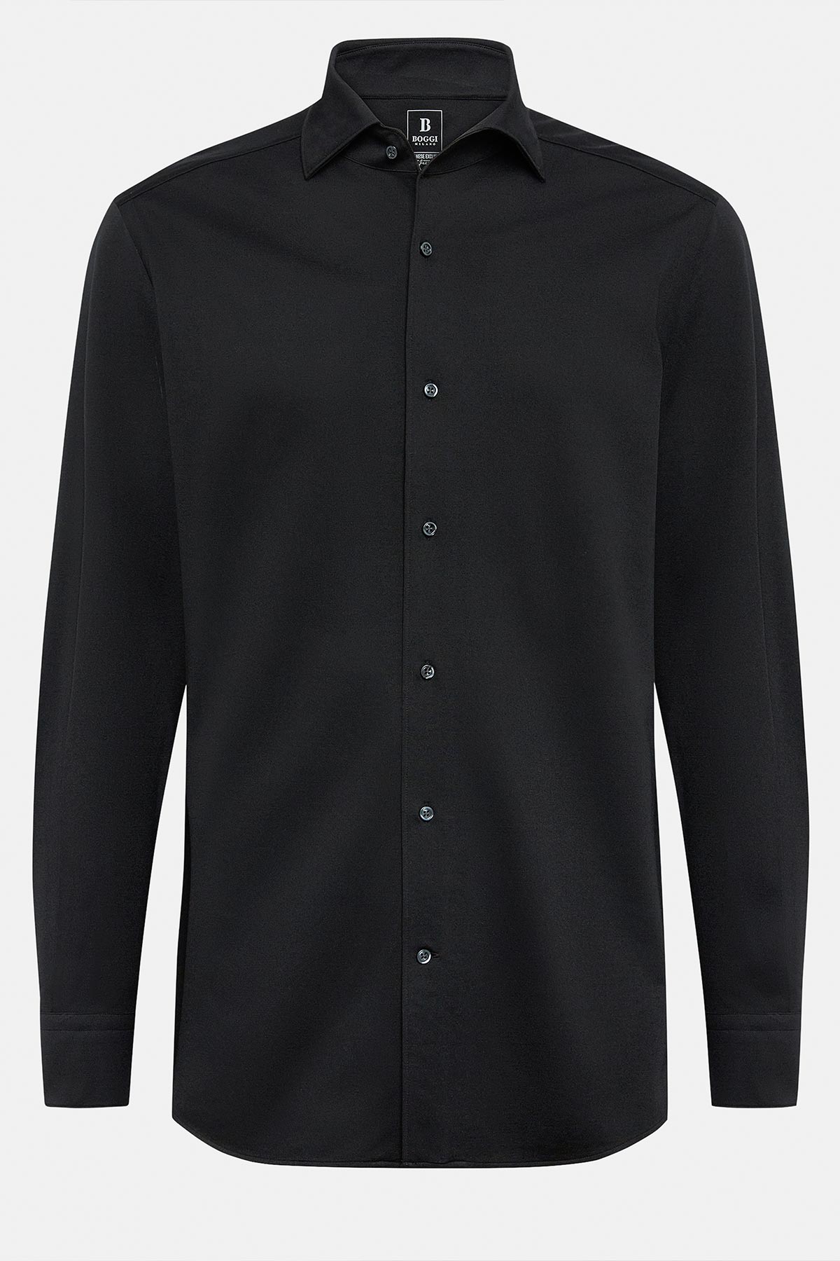 CAMISA CASUAL NEGRA REGULAR FIT