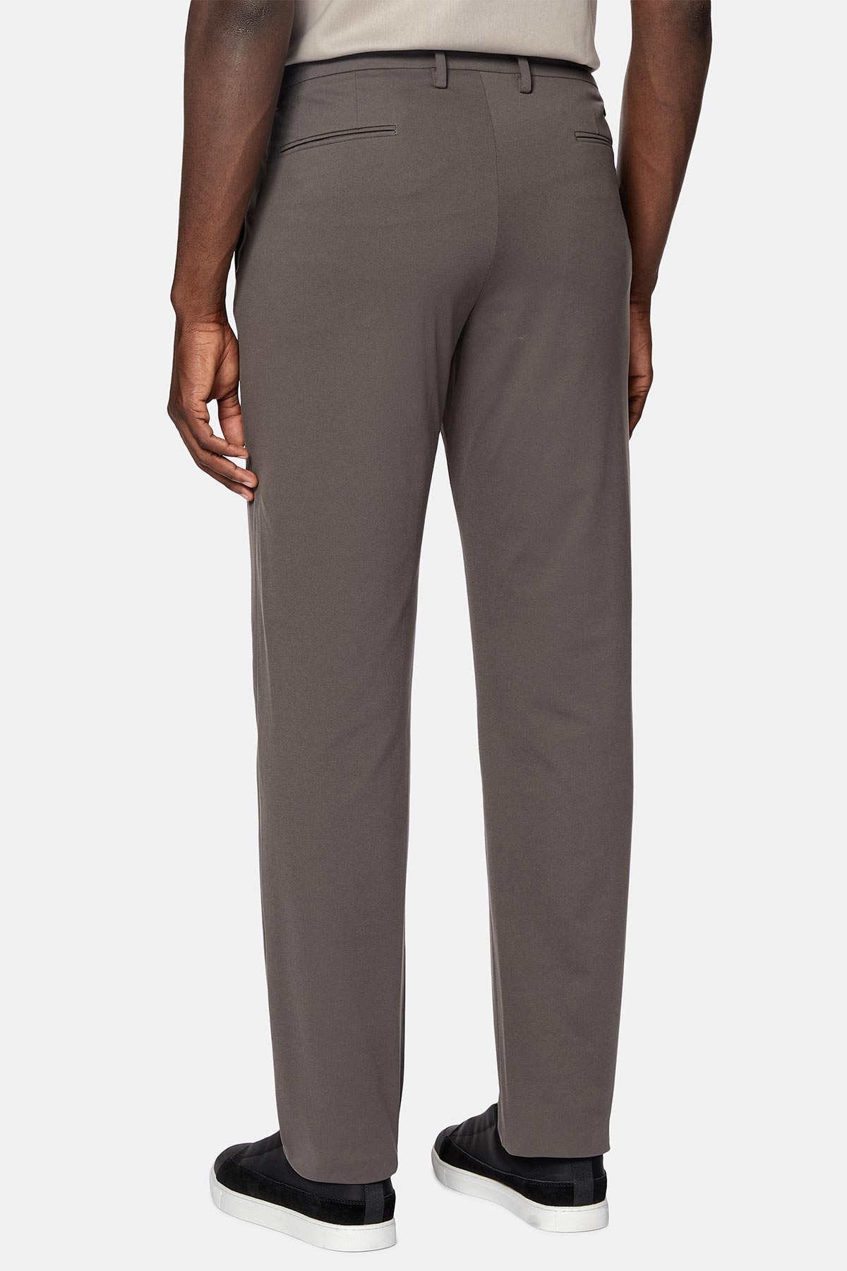 PANTALÓN FORMAL GRIS OXFORD REGULAR FIT