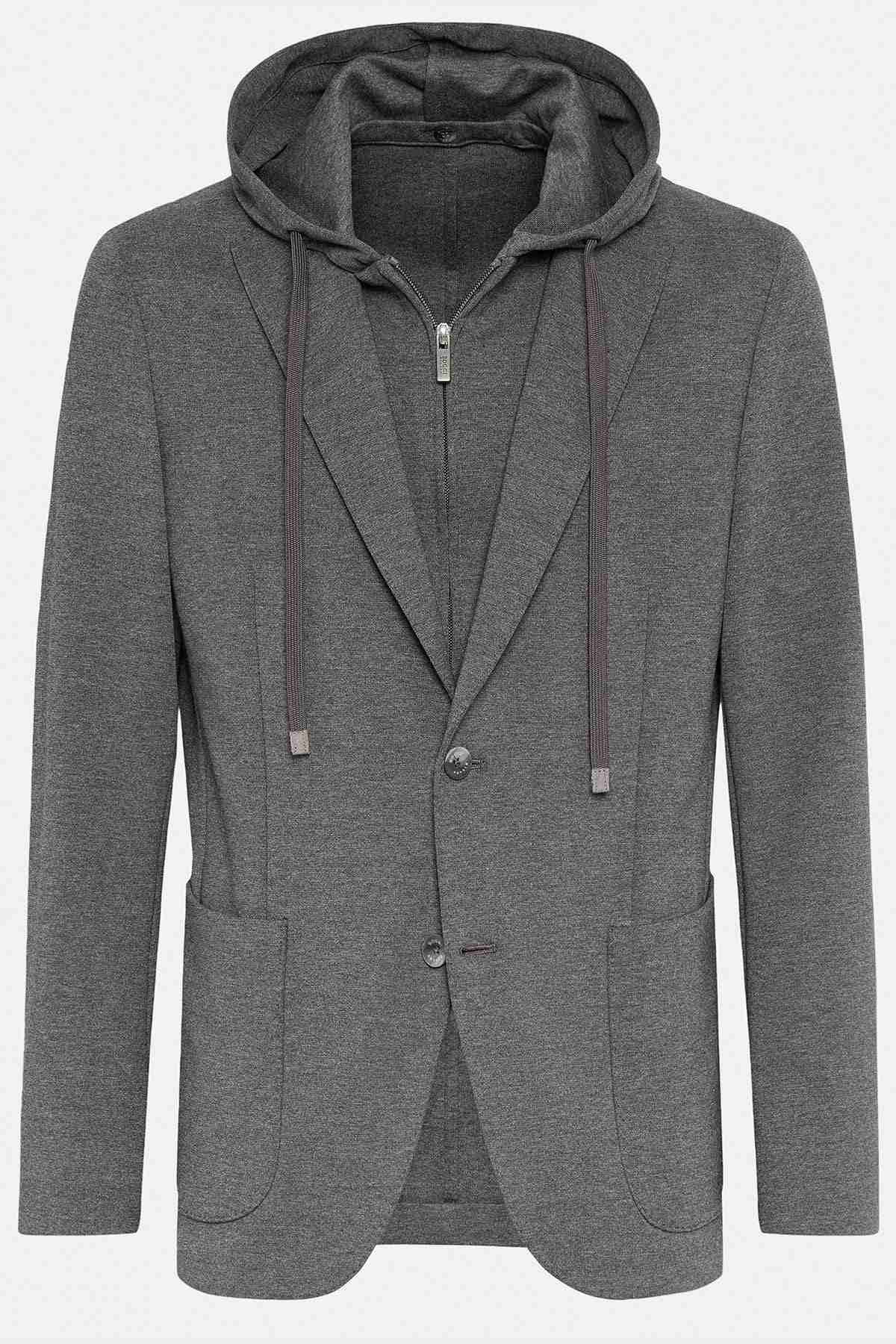 SACO CASUAL GRIS